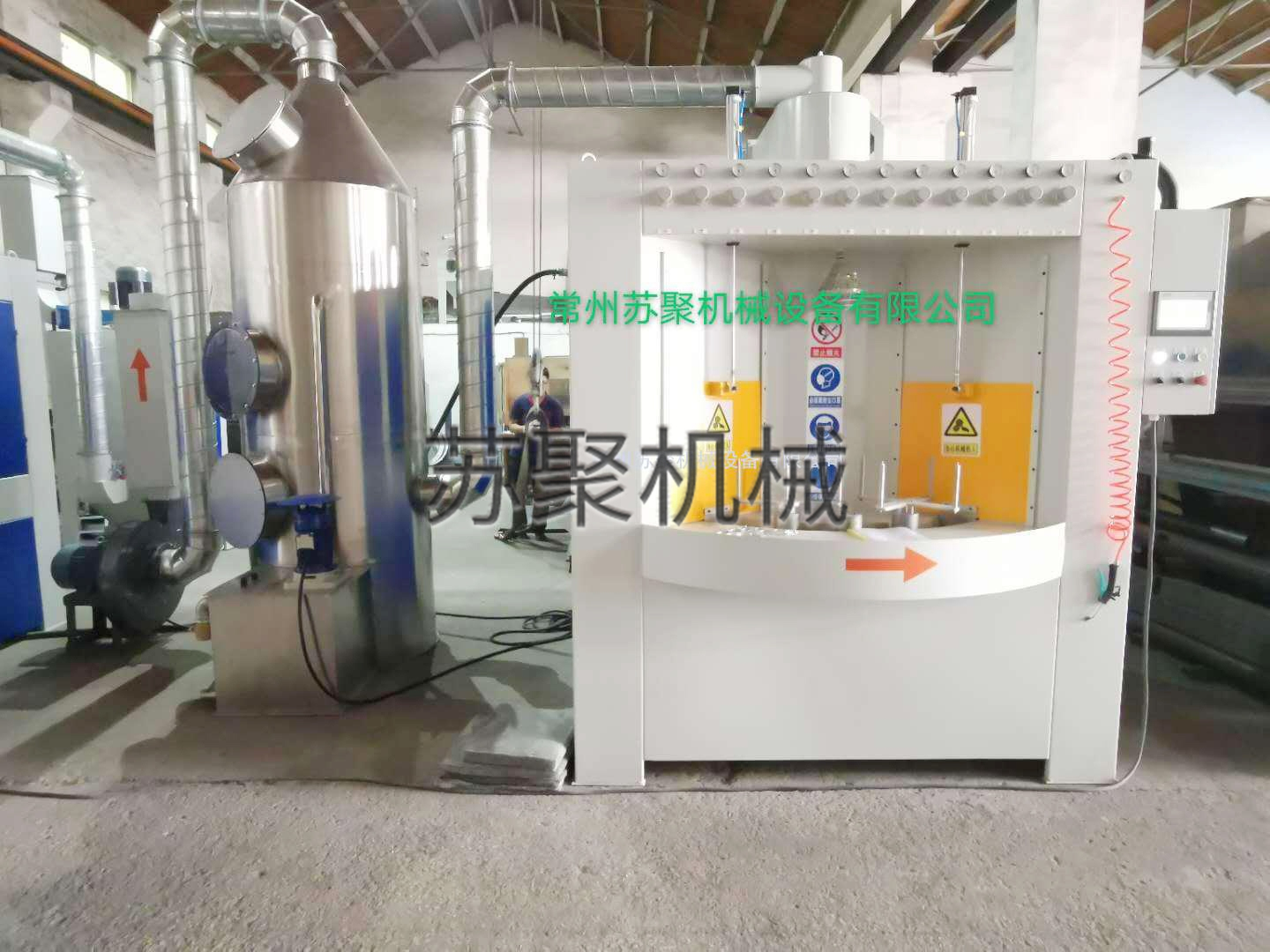 水除塵自動轉(zhuǎn)盤噴砂機(jī)